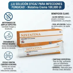 NISTATINA EN CREMA 30 G VENCE 8/2028