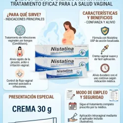 NISTATINA VAGINAL 30G VENCE 11/28