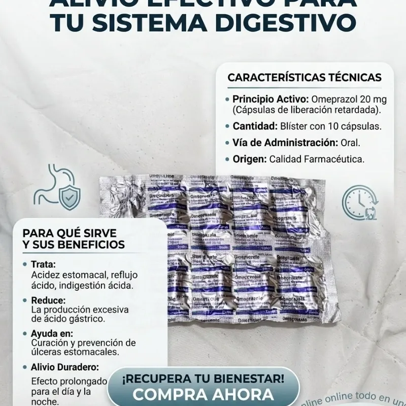 OMEPRASOL (20mg,10t) (VENCE 11-27)