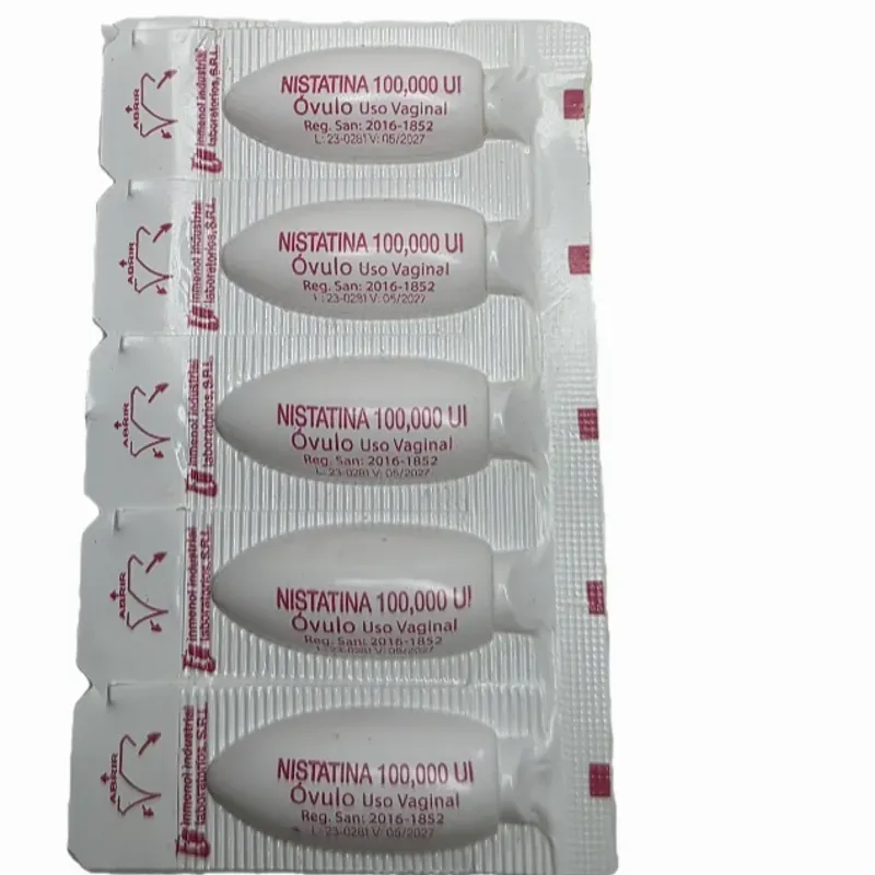 ✅️Ovulos de nistatina( 5 x 800 cup)