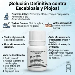 Permetrina pomada 25g (vence 8/2026)