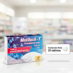 Picosulfato de sodio 5 mg(20t)