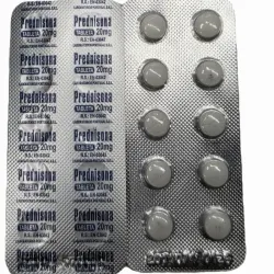Prednisona(20mg 10t)