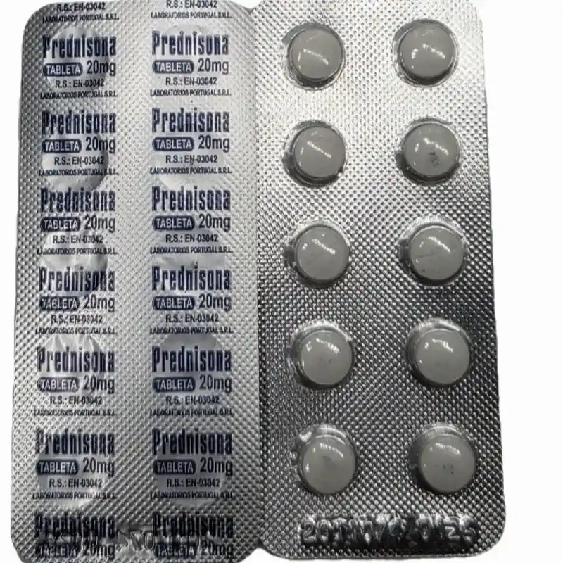 Prednisona(20mg 10t)
