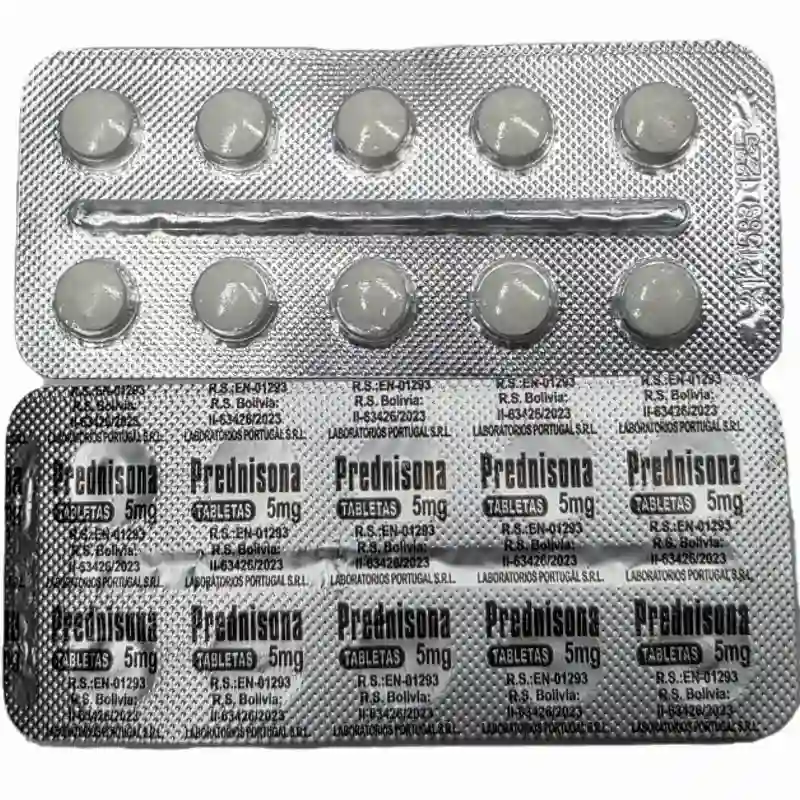 Prednisona(5mg 10t)