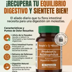 PROBIOTICOS (24 cps)(VENCE MES 5/28)