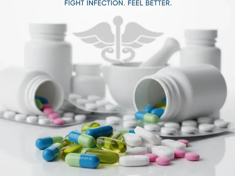 ANTIBIÓTICOS EN CAPSULA Y PASTILLAS 