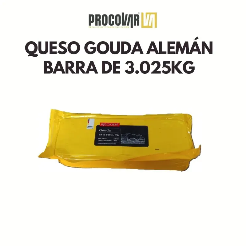🧀 Queso gouda 🇩🇪 – 3 kg 