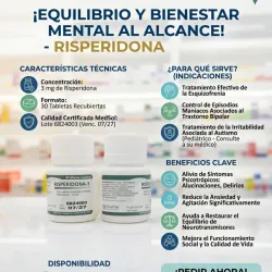 Risperidona 3mg(v7/2027)