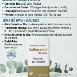SALBUTAMOL  VENCE 8 /2027)