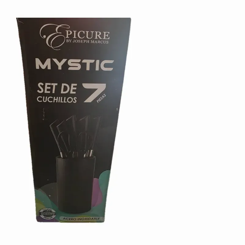 Set de cuchillos 7 piezas ($30 usd)