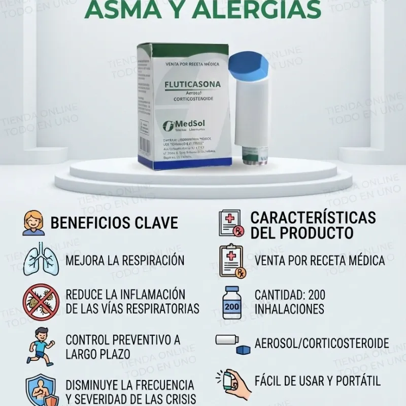 Spray de Fluticasona(200 dosis)