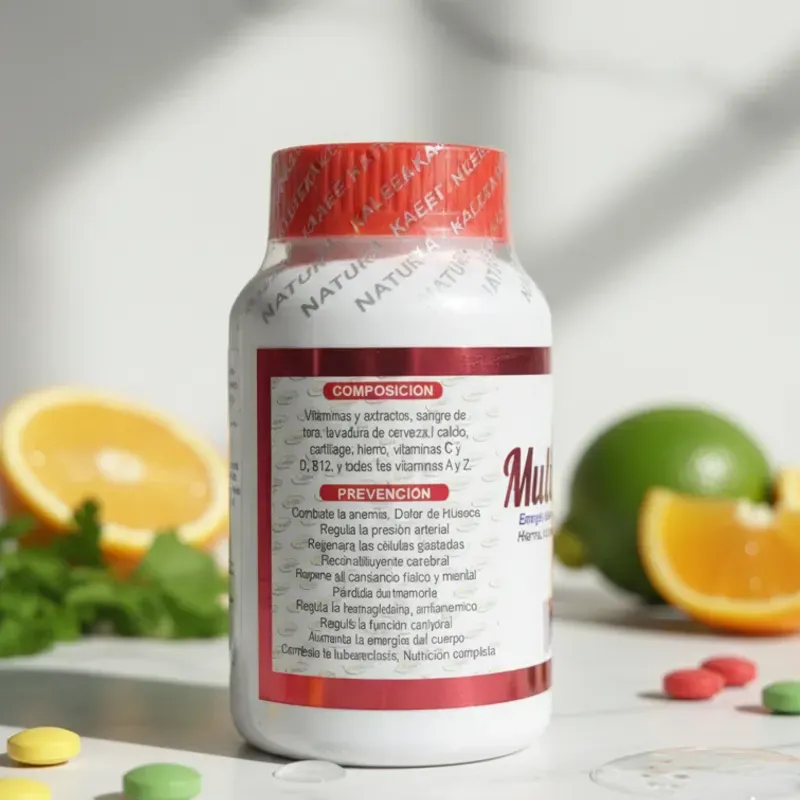 Super multivitaminas 100capsulas 500mg