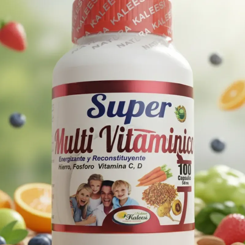 Super multivitaminas 100capsulas 500mg