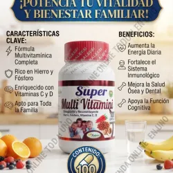 SUPER MULTIVITAMINAS 100T