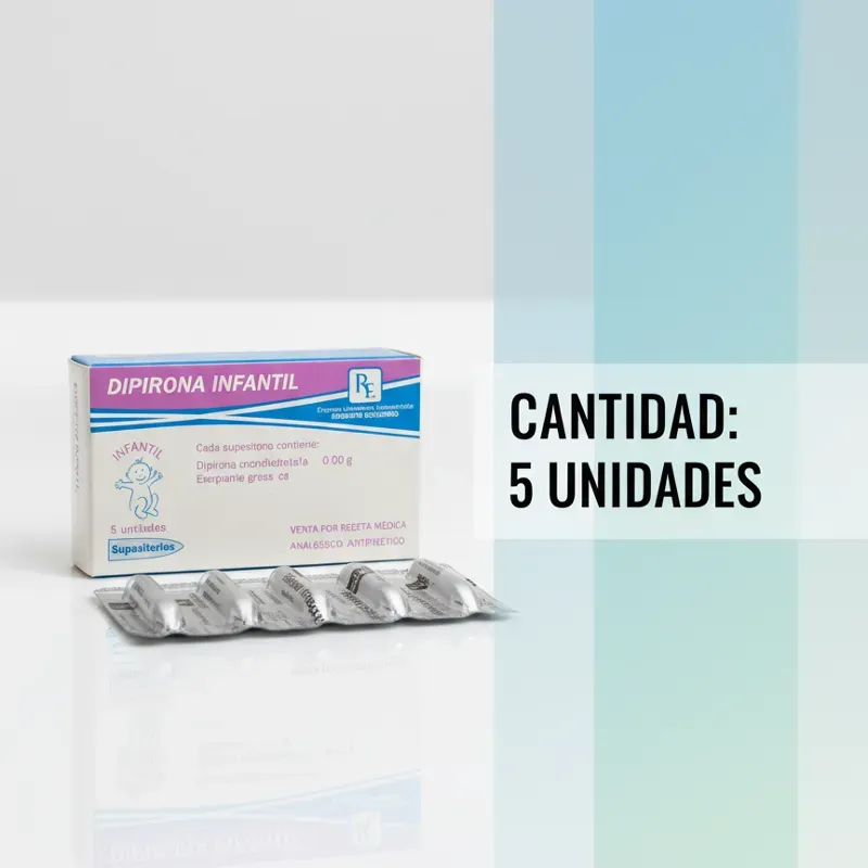 Supositorio de Dipirona infantile