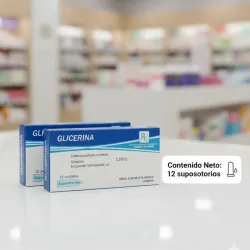 Supositorio de glicerina  👉🏻( 12 supositorios x1500$)