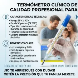 🌡Termometro de mercurio 