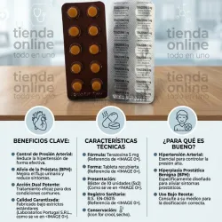 TERAZOCINA(5MG,10T)(VENCE 11-2028)