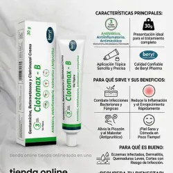 TRIPLEANTIBIOTICO (BETAMETASONA,CLOTRIMAZOL,GENTAMICINA)30G