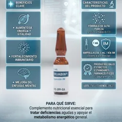 Troabin 1ml (tratamiento  de 10 bulbos cada bulbo 1ml)