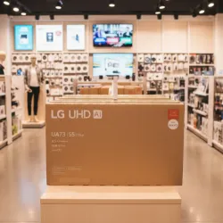 ◽️TV SMART LG 55 PULGADAS 4K UHD 2025 AI Thinq MODELO 55UA7300PSB