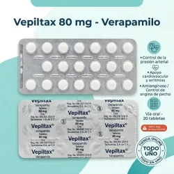 VERAPRAMILO 20T 80MG (VENCE 6/28)