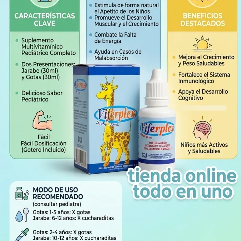 Viferplex 30ml (Complejo vitaminico)