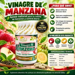 VINAGRE DE MANZANA 100T