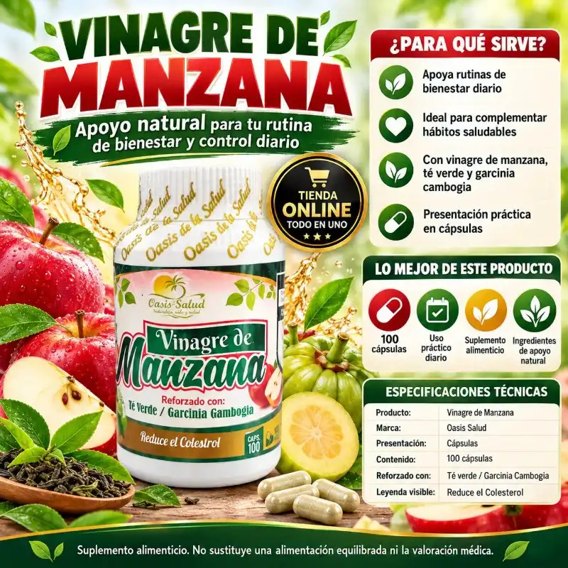 VINAGRE DE MANZANA 100T