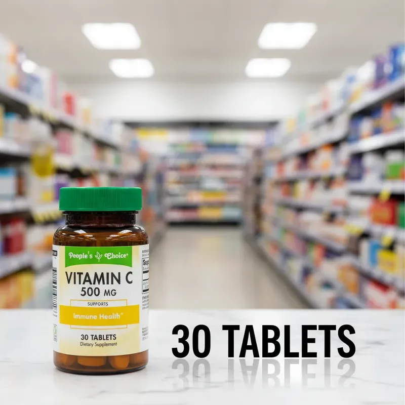 Vitamina c (30t,500mg)