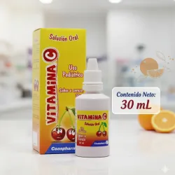 🍊Vitamina C en suspension (sabor a cereza)30ml  