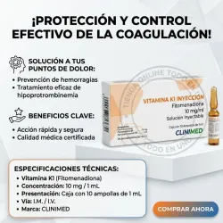 VITAMINA K1 10mg, 1ml (VENCE 8/28)
