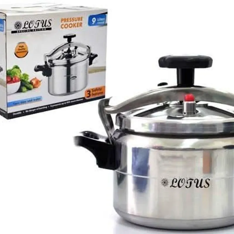 *Olla de Presión Lotus de 9 Litros* - ¡Cocina Rápido y Seguro! 🍲(55 usd)