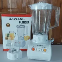 Batidora marca dawang con su moledor de especies  El vaso es de 1.6 litros