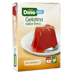 Paquete de 2 sobres de gelatina de fresa