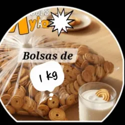 Paquete de galletas 1kg sabor vainilla