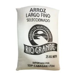 Saco de arroz 25kg