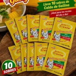 Sazón Caldo de gallina 10 und