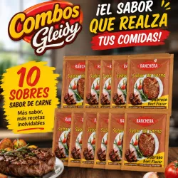 Sazón sabor de carne 10 und