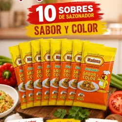 Sazonador sabor y color 10 und