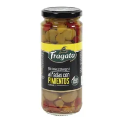 Aceitunas Verdes con pimiento Fragata