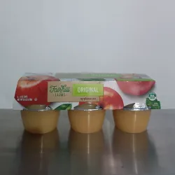 Compota de manzana