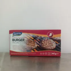 Hamburguesas de vacuno y cerdo