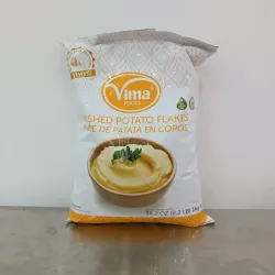 Puré de papa en copos