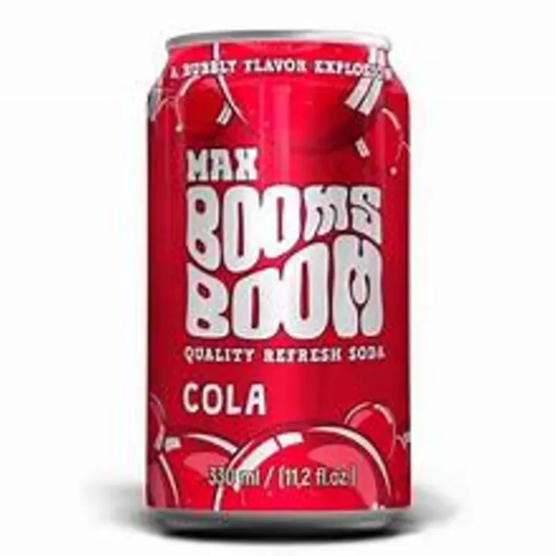 Refresco Cola Max Boom BOM
