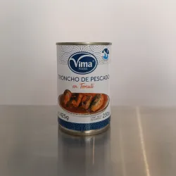 Troncho de pescado en tomate