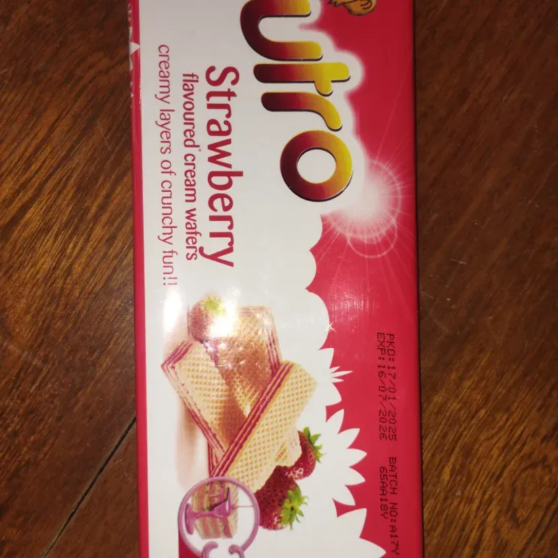 Wafer nutro fresa 
