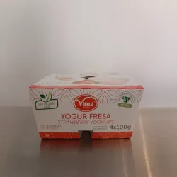 Yogur de fresa Vima