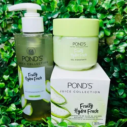 💧Gel Limpiador Facial 2 en 1. 🌿Pond's Fruity Hydra Fresh Aloe